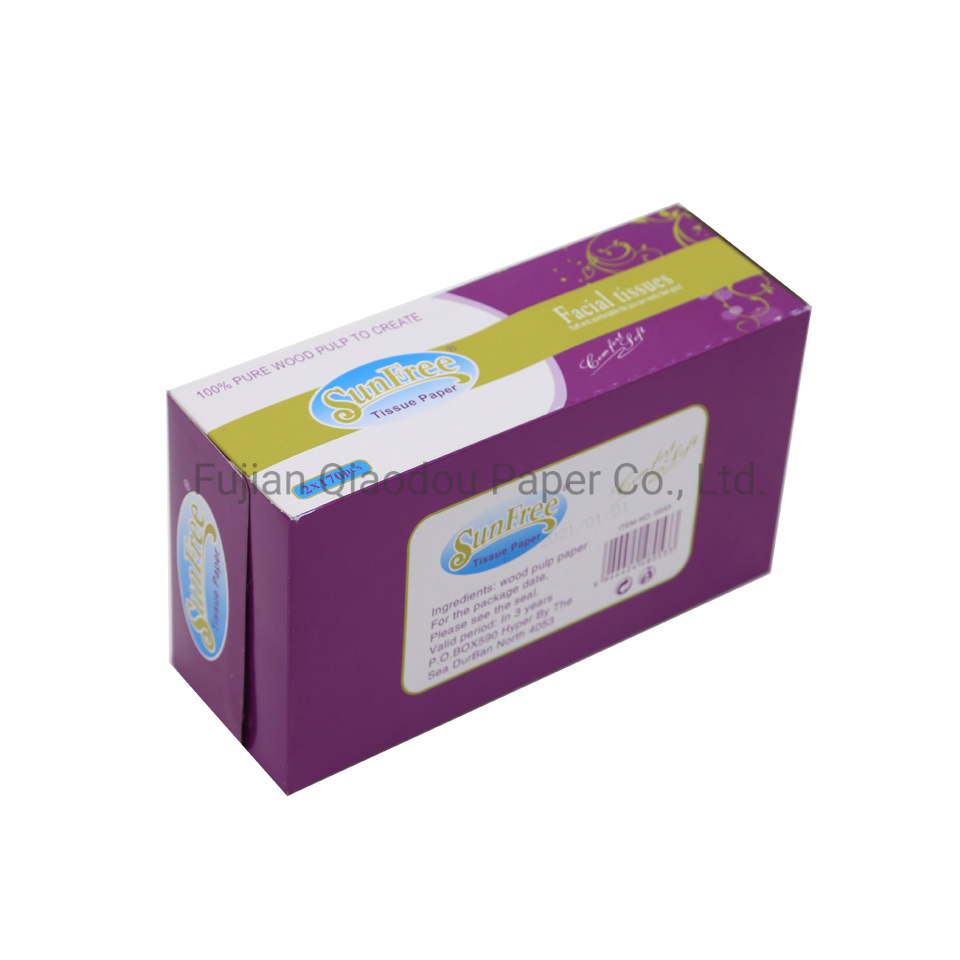 Factory Embossed Box Pure Virgin Wood Pulp Tissue