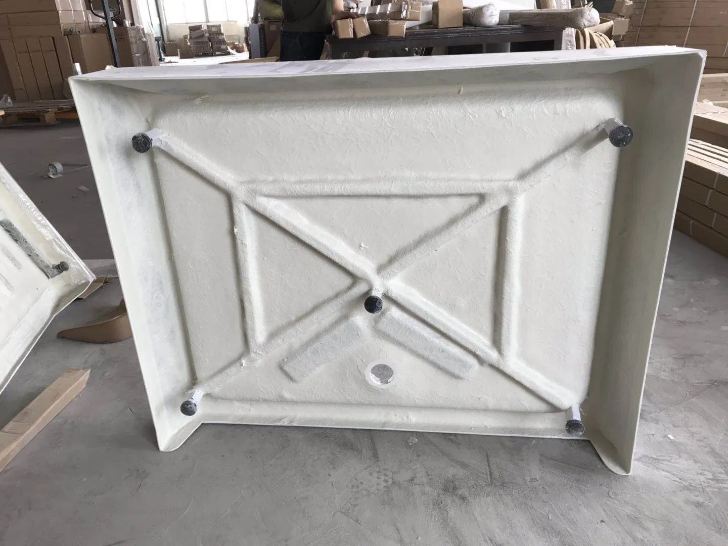 Square Acrylic Bathroom Shower Base
