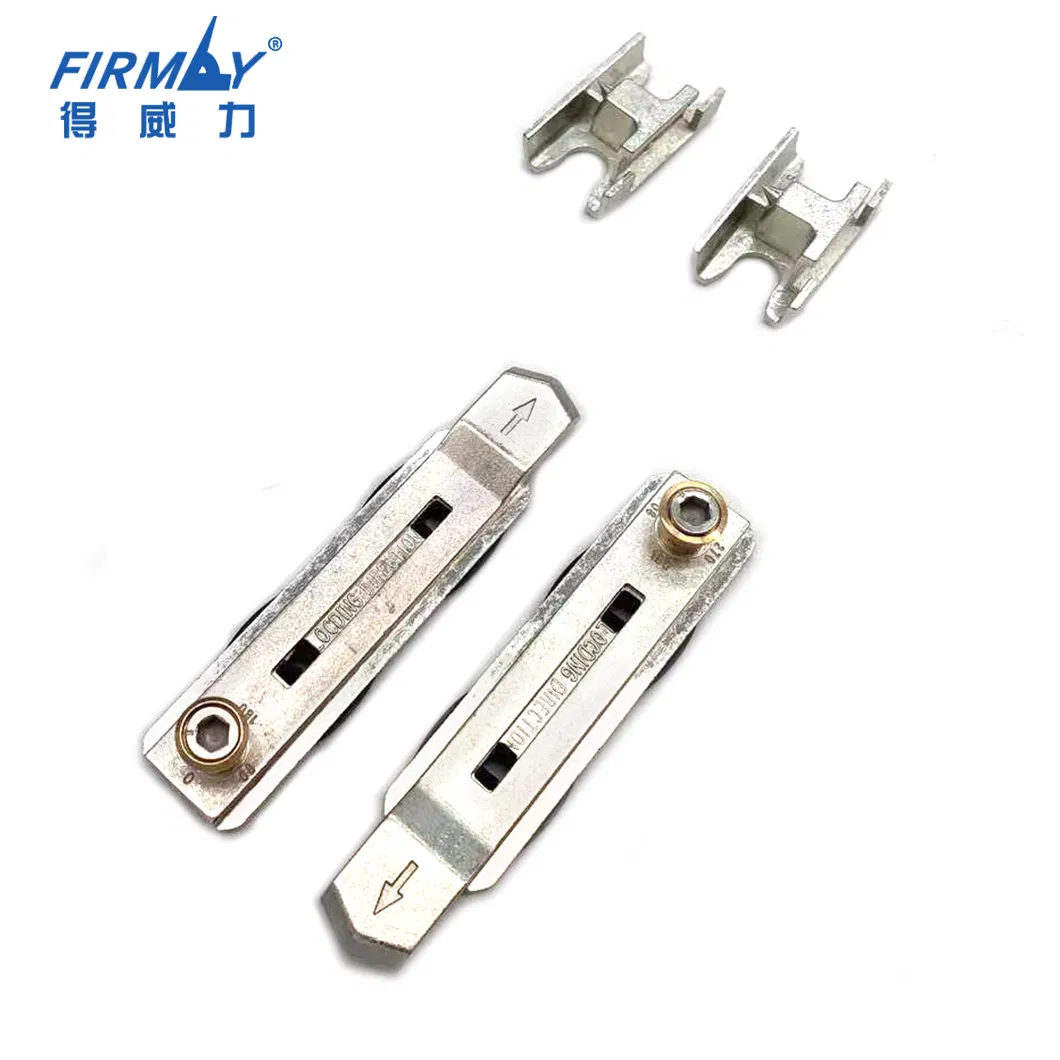 Customized Size High Quality Stainless Steel Firm and Durable Glass Sliding Door Roller Hardware Fittings