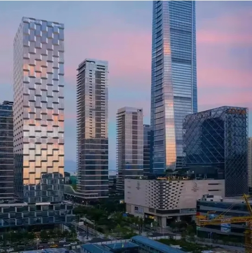 Double Glazed Curtain Wall Facade