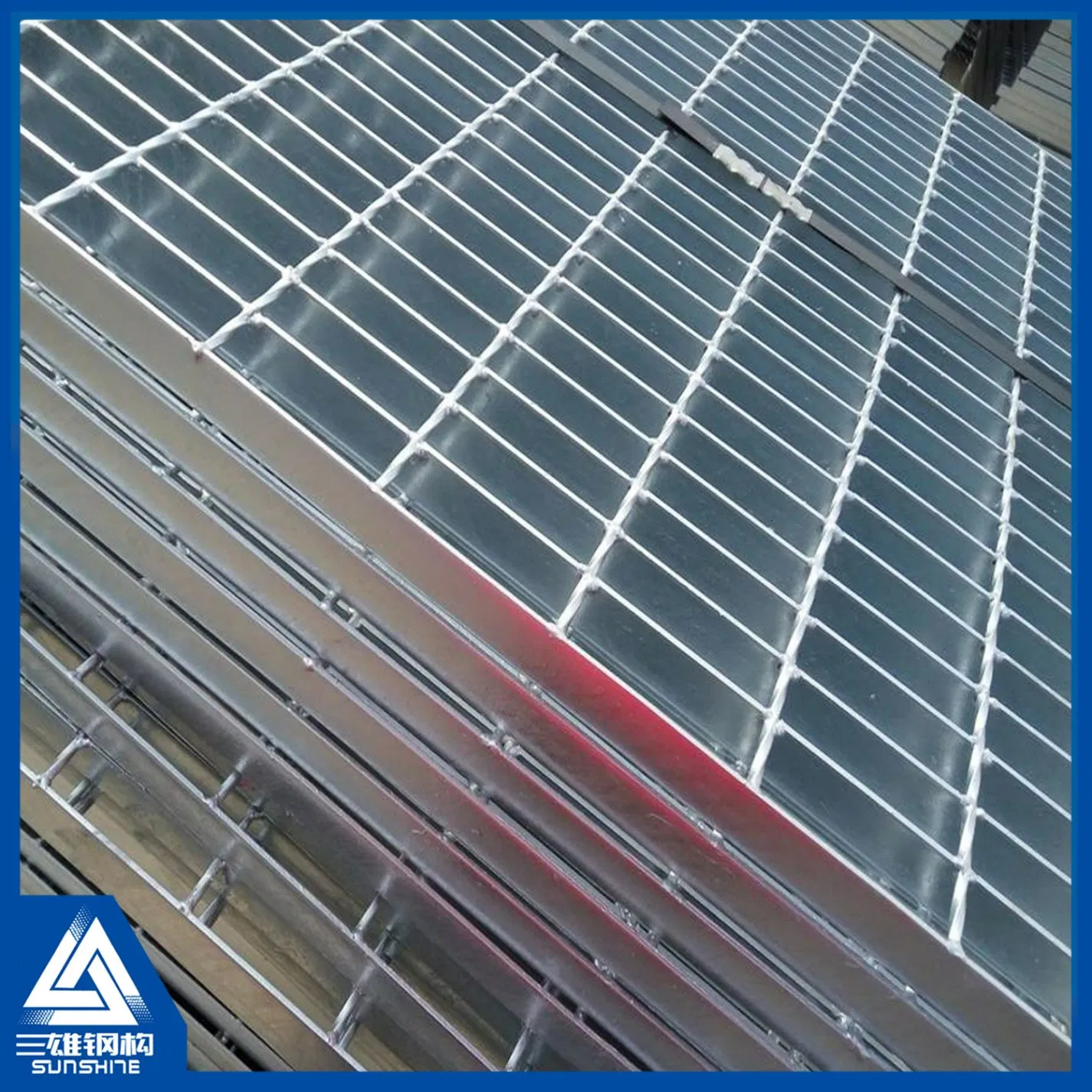 Premium Hot DIP Galvanized Heavy Duty Steel Grating for Industrial Use