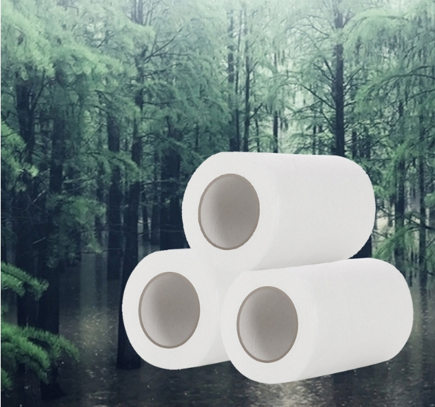 Roll Strong Absorbent Toilet Paper Tissue Wholesalebest Quality and Price Custom Logo 3 Ply Toilet Paper