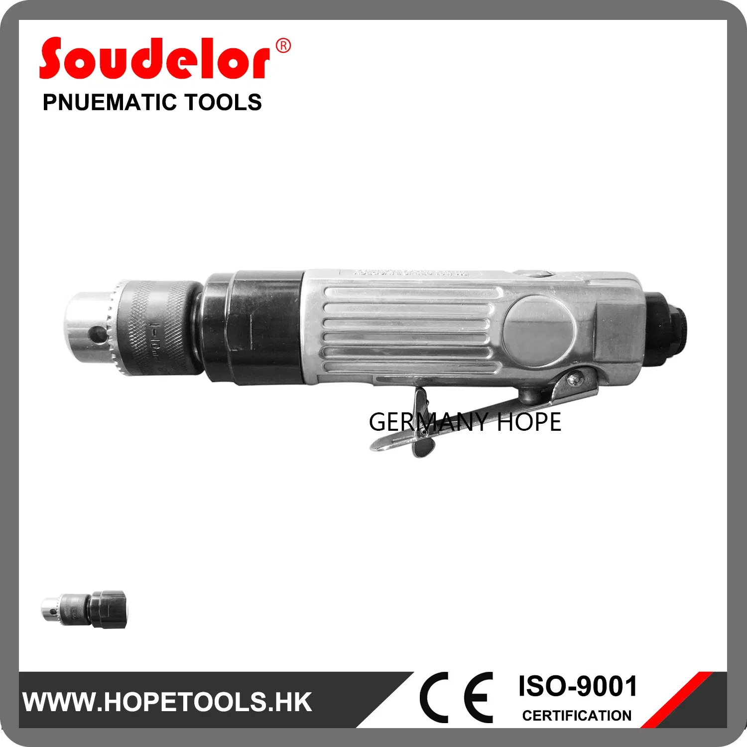 Пневматическая дрель Heavy Duty 3/8"