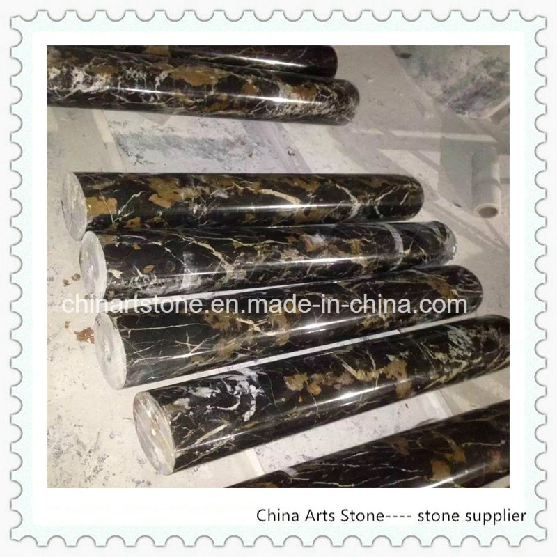 Nature Stone Marble Colunmn for Villa Project