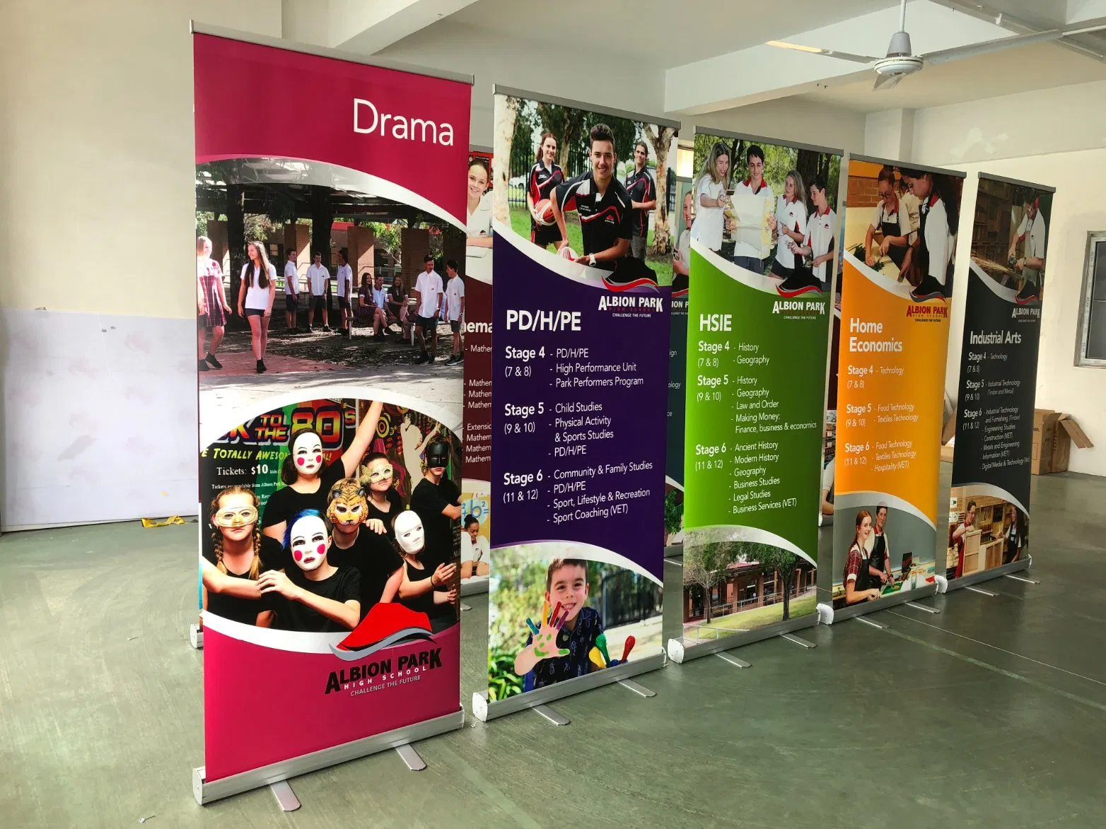 Any Height Flex Plastic Easter Series Roll up Stand Banner for Advertising