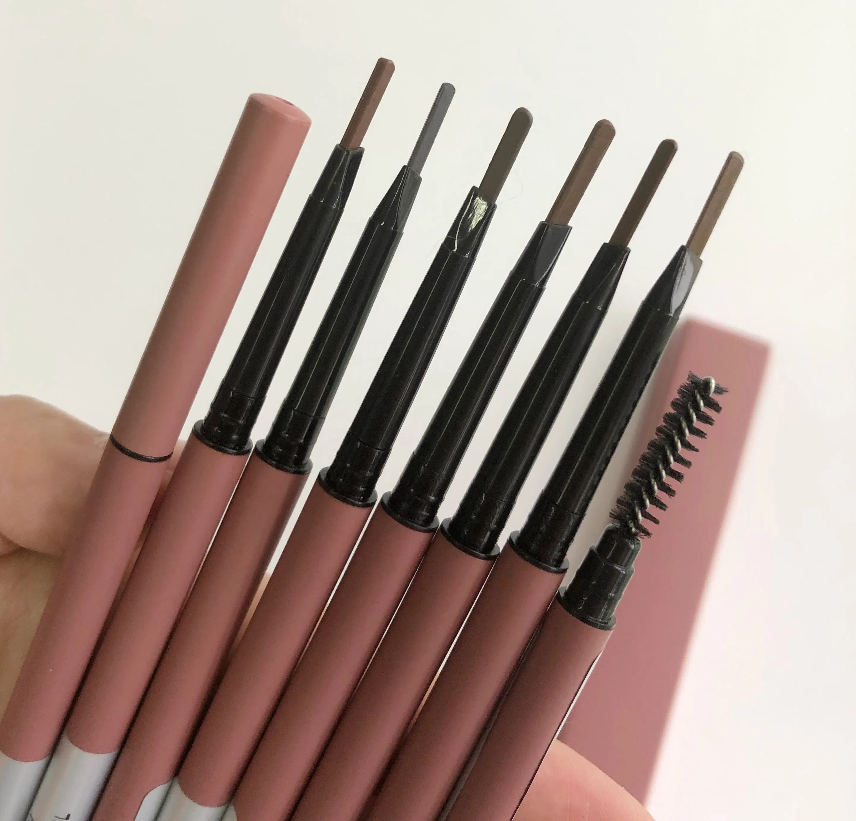 Ultra Slim Dual End High Pigment 8 Colors Eyebrow Pencil Makeup