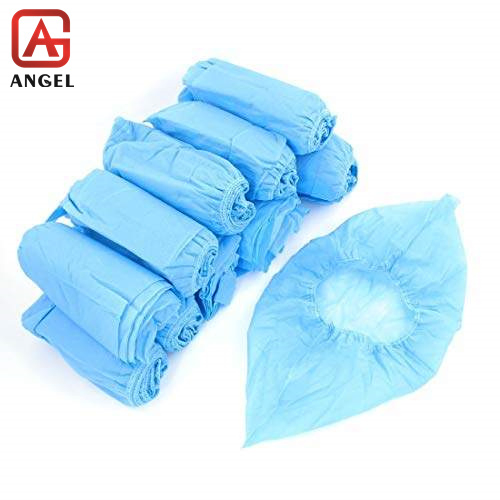 Wholesale Disposable Shoe Cover Blue Foot Cover Nonwoven Shoes Cover