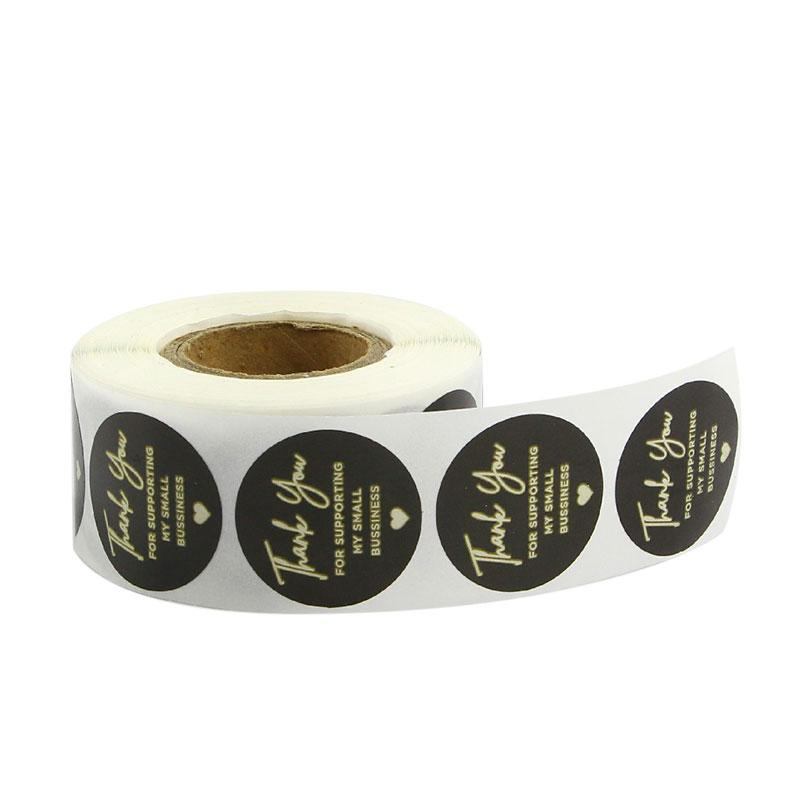 Eco-Friendly Round Thermal Labels for DIY Projects and Branding