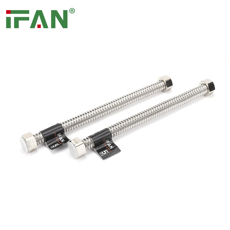 Ifan High Quality Stainless Steel Corrugated Pipe Flexible Metal Hose Stainless Steel Bellows