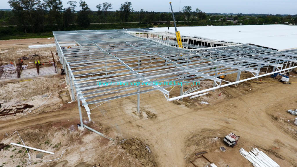 Steel Structure Shopping Mall Supermarket Building