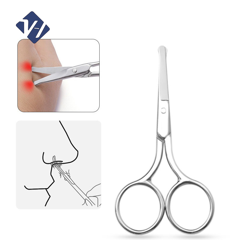 Stainless Steel Beauty Scissors Men's Beard Scissors