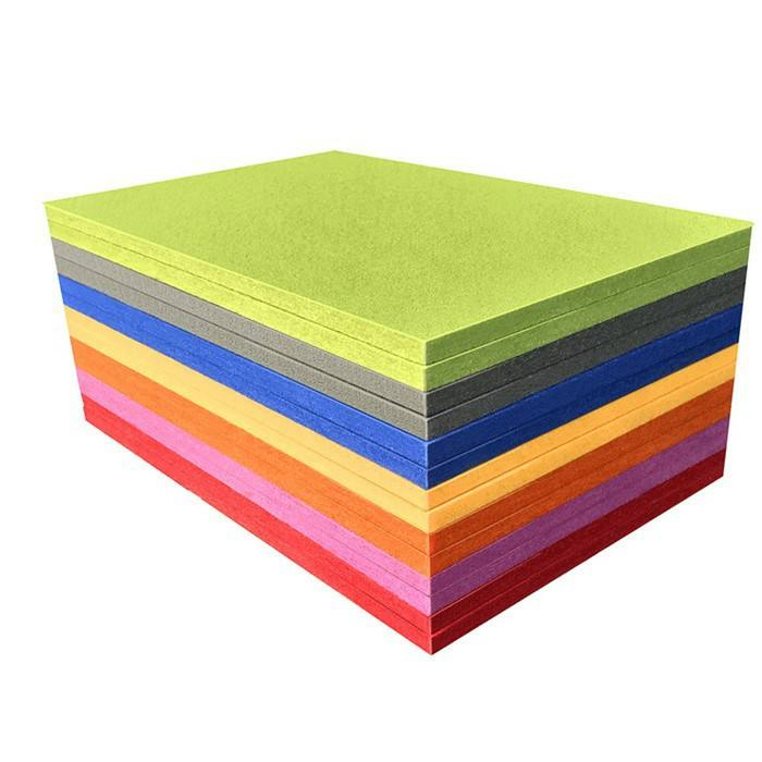 100% Polyester Fiber Pet Felt Sound Proof Acoustic Wall Panels