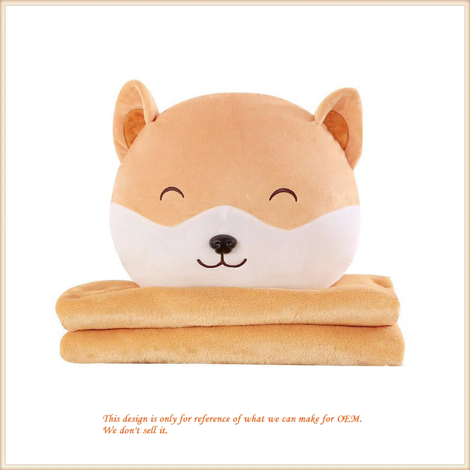 Soft/Comfortable/Cuddly Elephant Stuffed/Plush Animal Blanket Gift Set for Baby/Kids