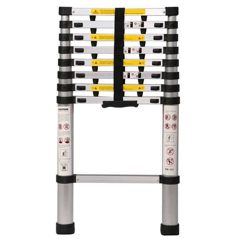 150 Kg Max Load Aluminum 2.0 M Telescopic Ladder
