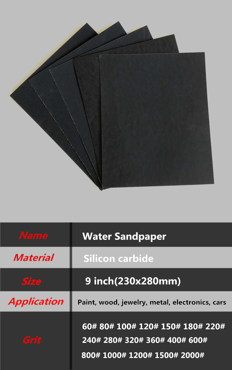 Наждачная бумага P60 Silicon Carbide Latex