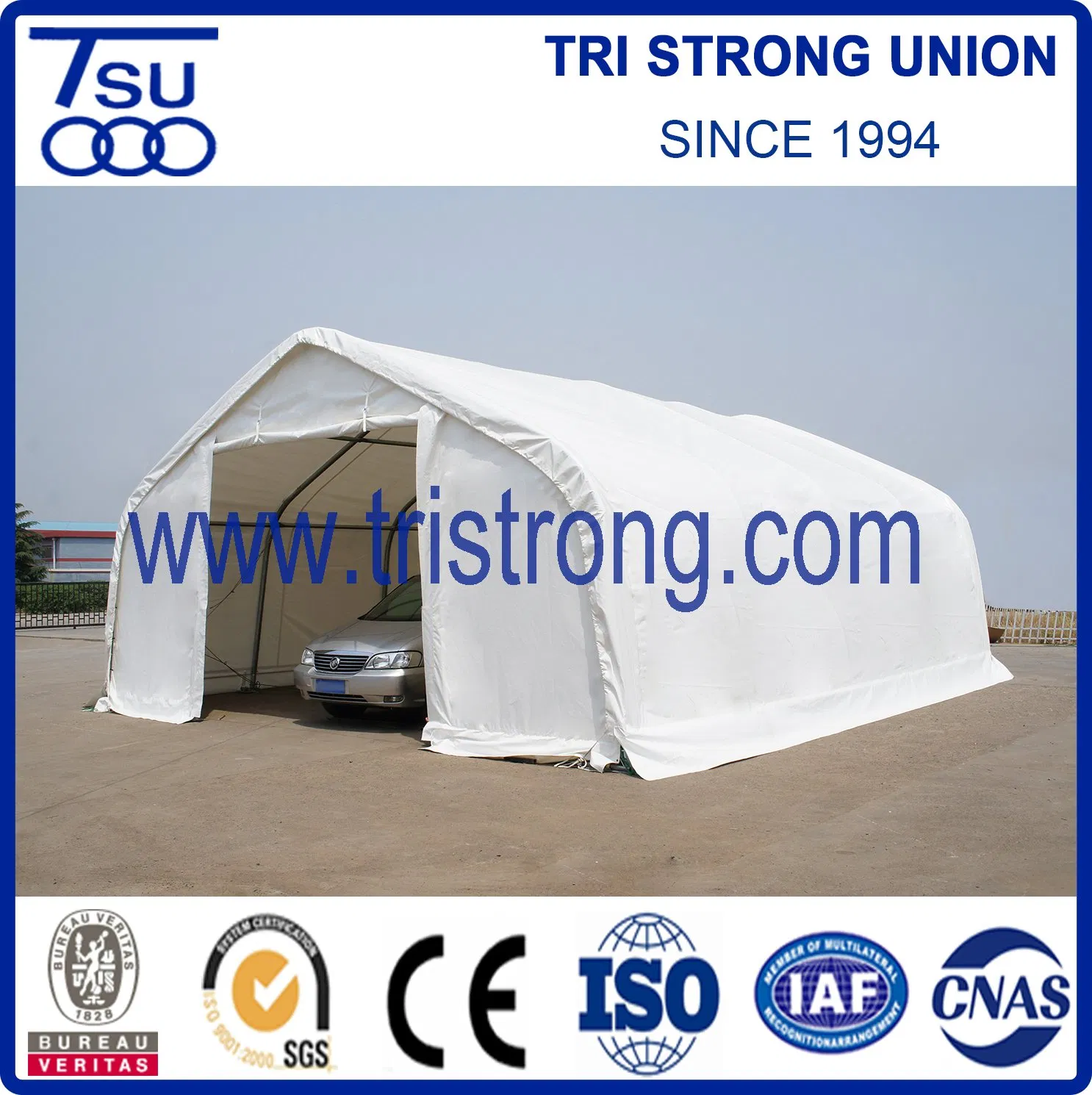 Large Portable Industrial Prefabricated Warehouse with PE/PVC Cover (TSU-2630/TSU-2652/TSU-2682)