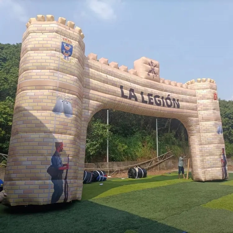Boyi Advertising Inflatable Castle Inflatable Archway Inflatable Welcome Castle Arch