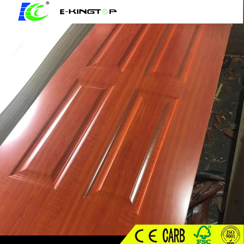 Natural Teak HDF Molded Door Skin/Melamine Door Skin