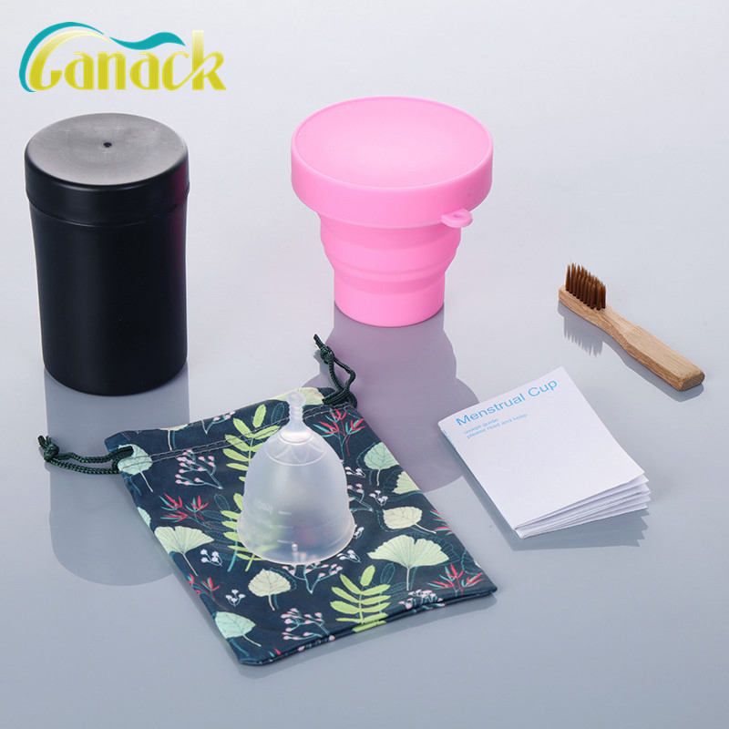 Cheap 100% Soft Medical Grade Silicone Medical Silicone Menstrual Cup