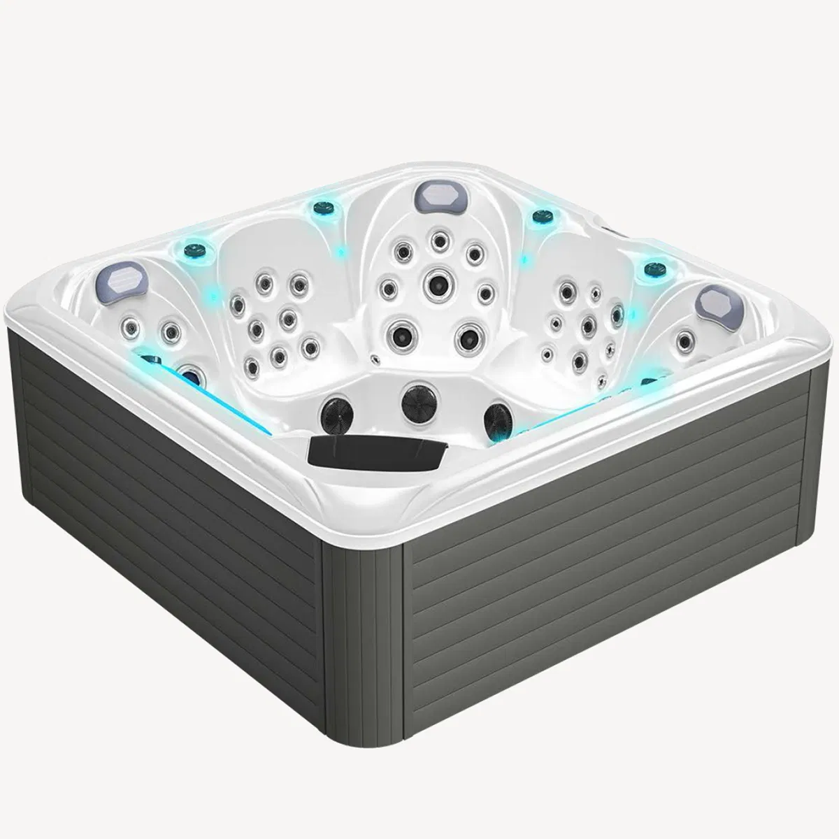 Готовый СПА-комплекс для 4 человек с гидромассажем