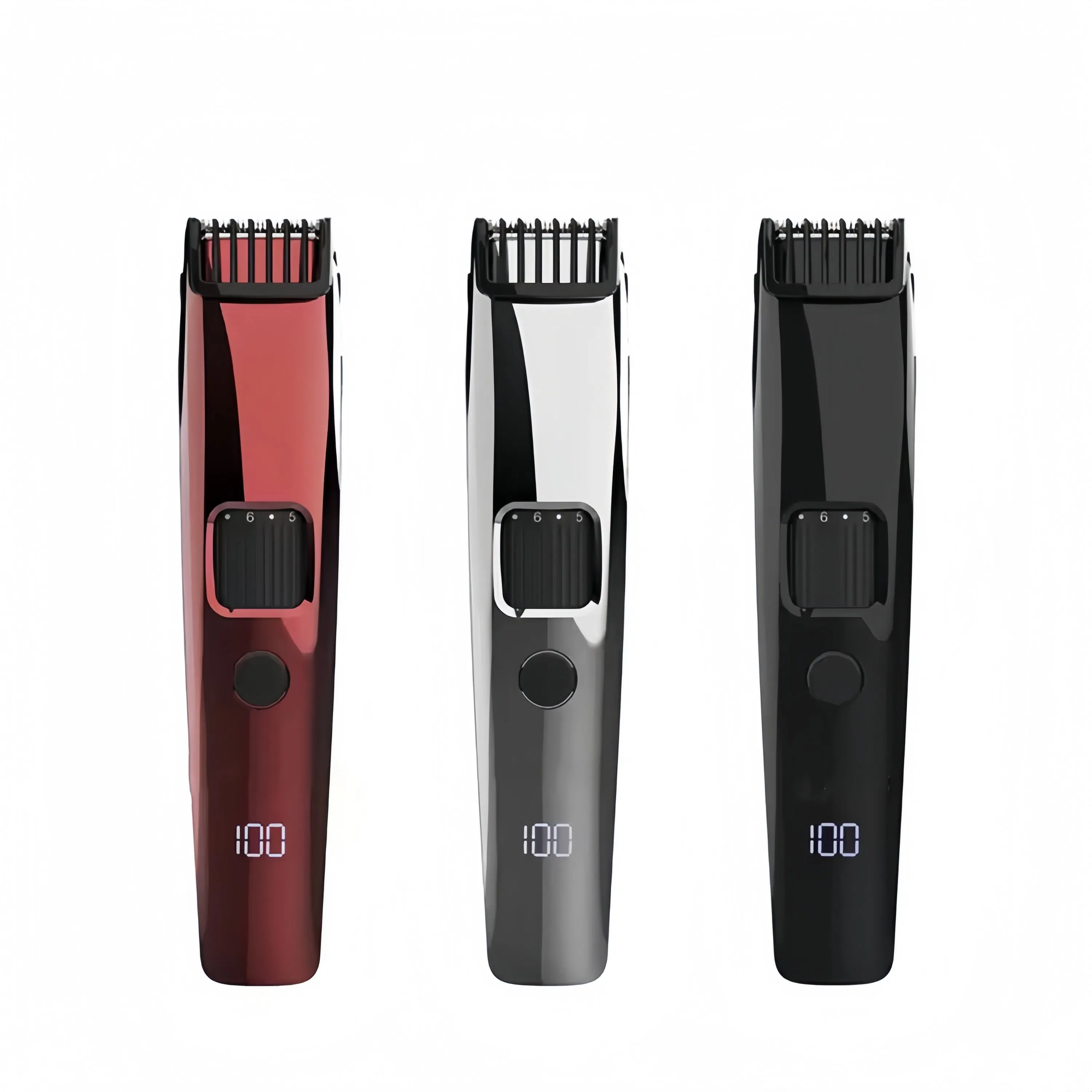 Electric Household Salon Waterproof Adjustable Cutter Head Lithium Battery Hair Trimmer Clipper