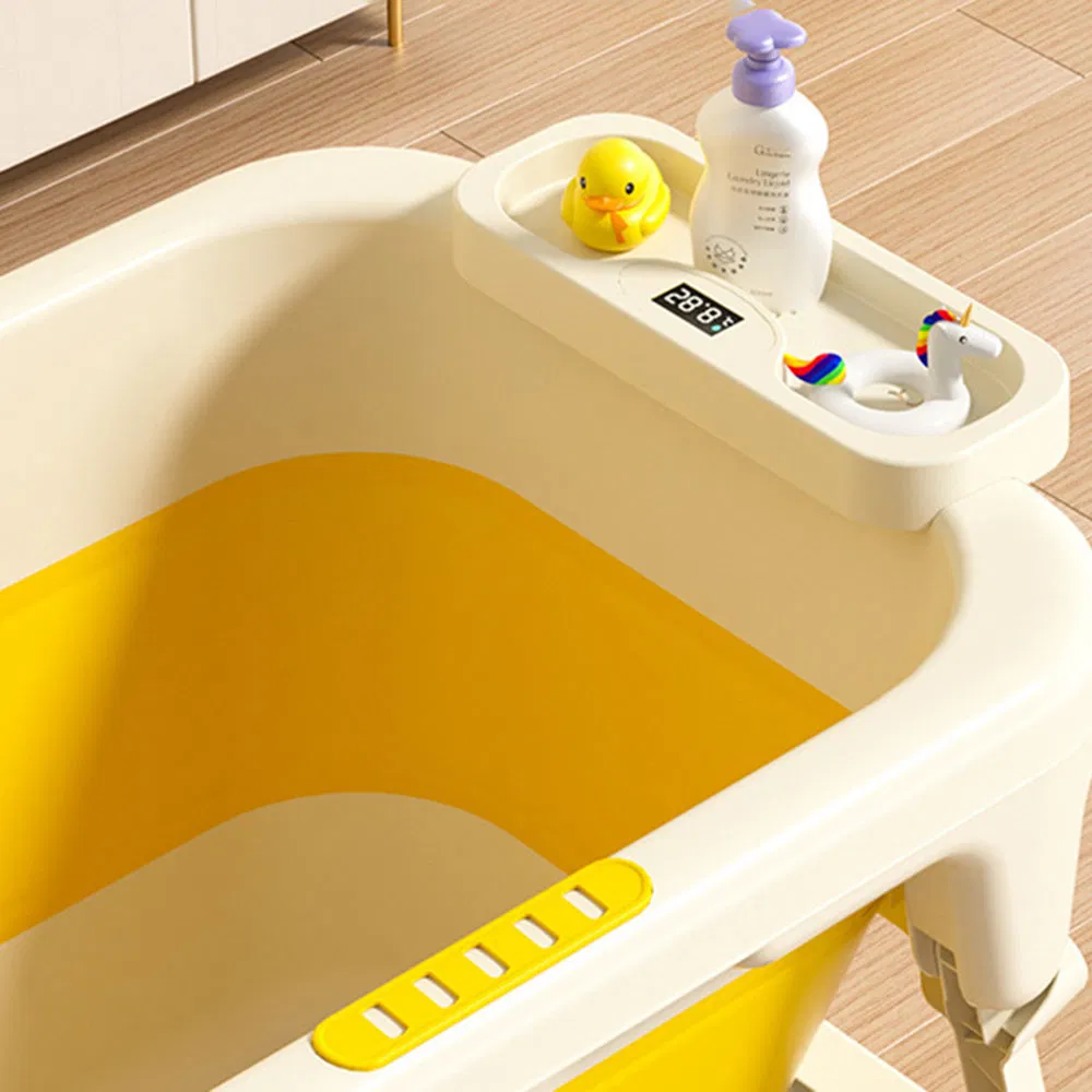 Складная детская ванночка с термоиндикатором