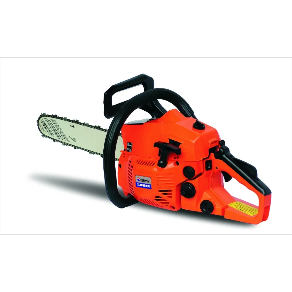 New Arrival Professional High Quality Big Power Petrol Industrial Chain Saw for Sale Cutting Wood Efficient Tree DIY