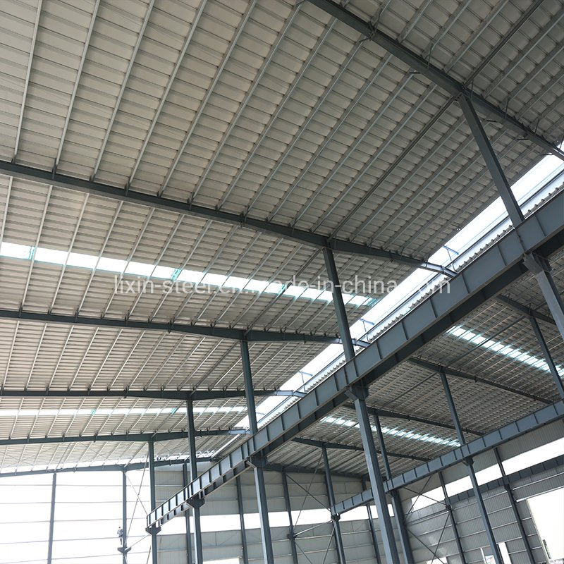Steel Structure Car Repairing Construction Steel Building Span 120m