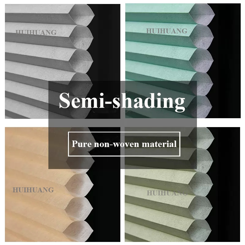 Factory Custom Wholesale Non Woven Blackout Honeycomb Curtain Fabric Sunshade Blinds Fabric