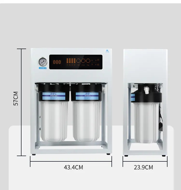 800gpd Countertop RO Water Filter System for High Efficiency Purification