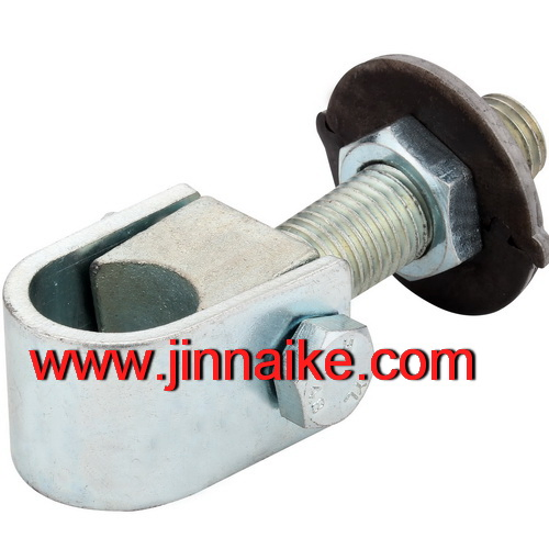 Adjustable Heavy Duty Weld-on Gate Hinge with Round Plate