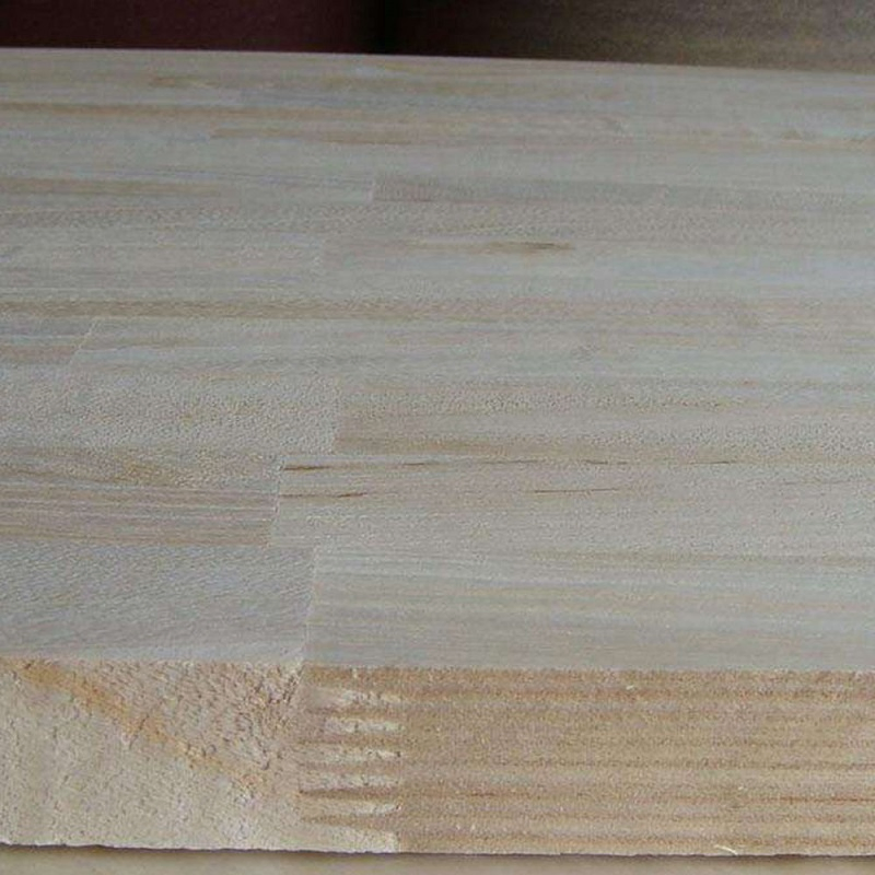 Low Price and Solid Finger Joint Wood Board Paulownia Panel for Coffins