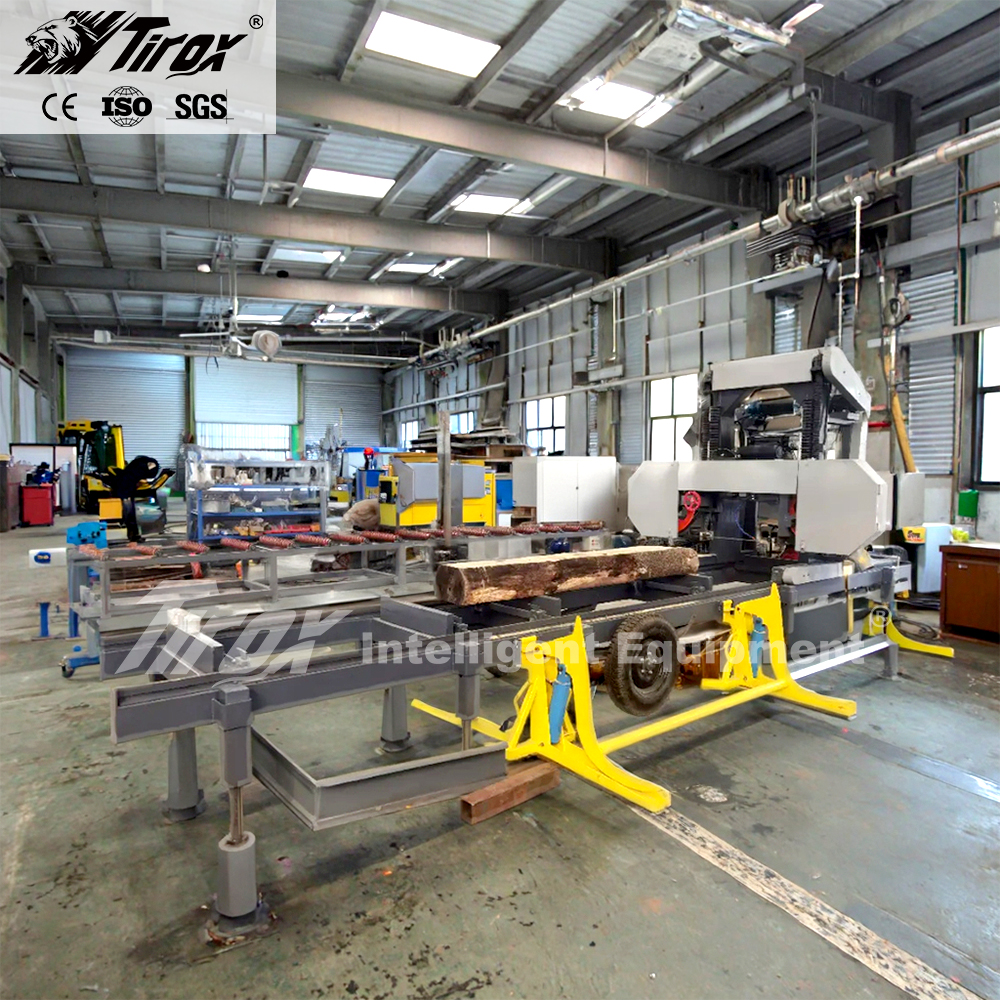 Ленточная пилорама горизонтальная автоматическая