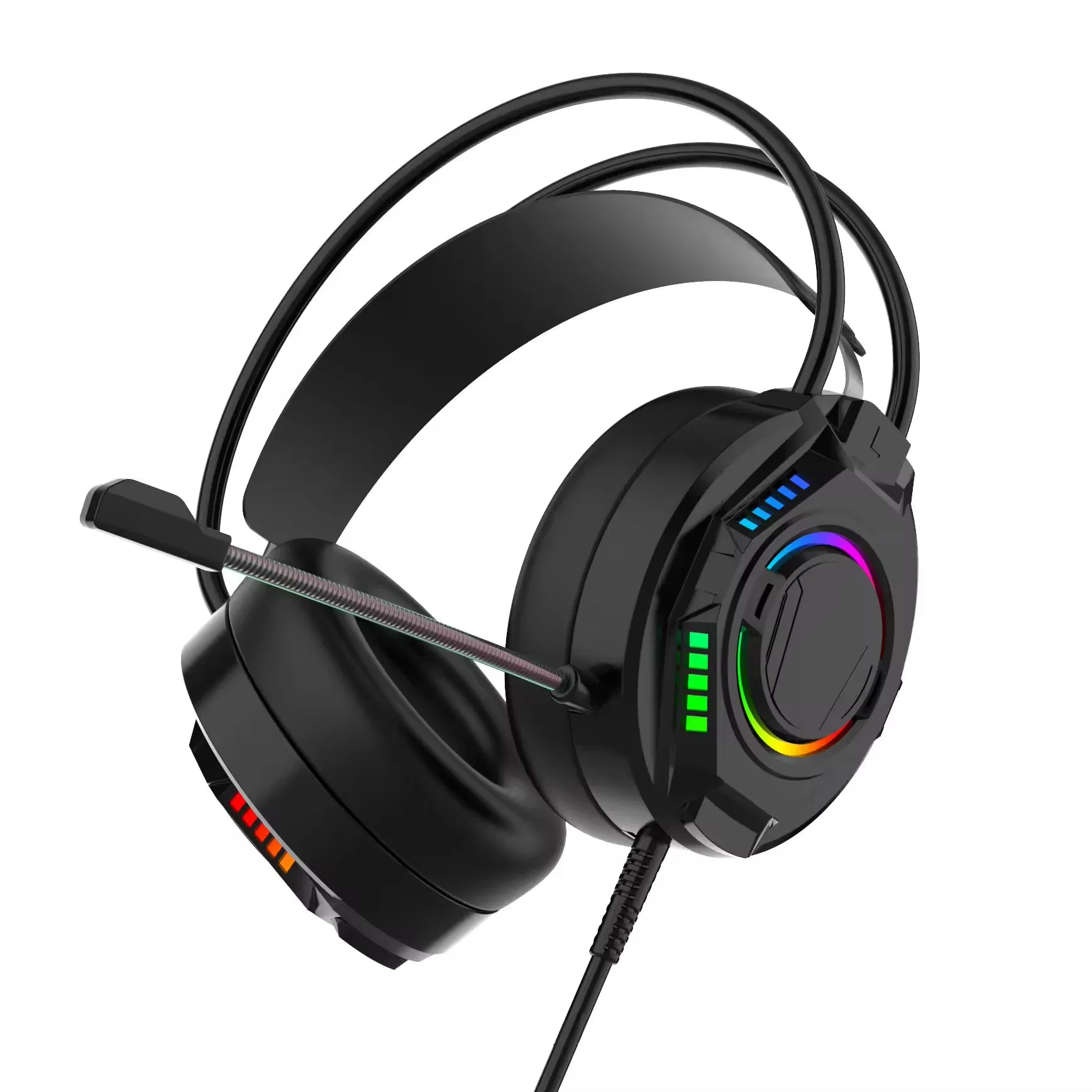 Игровые наушники USB с микрофоном и ANC для PS4 и ПК