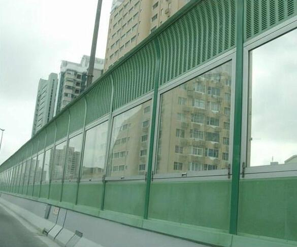 Sound Insulation Highway Sound Barrier Wall High Quality Highway Steel Acoustic Barrier