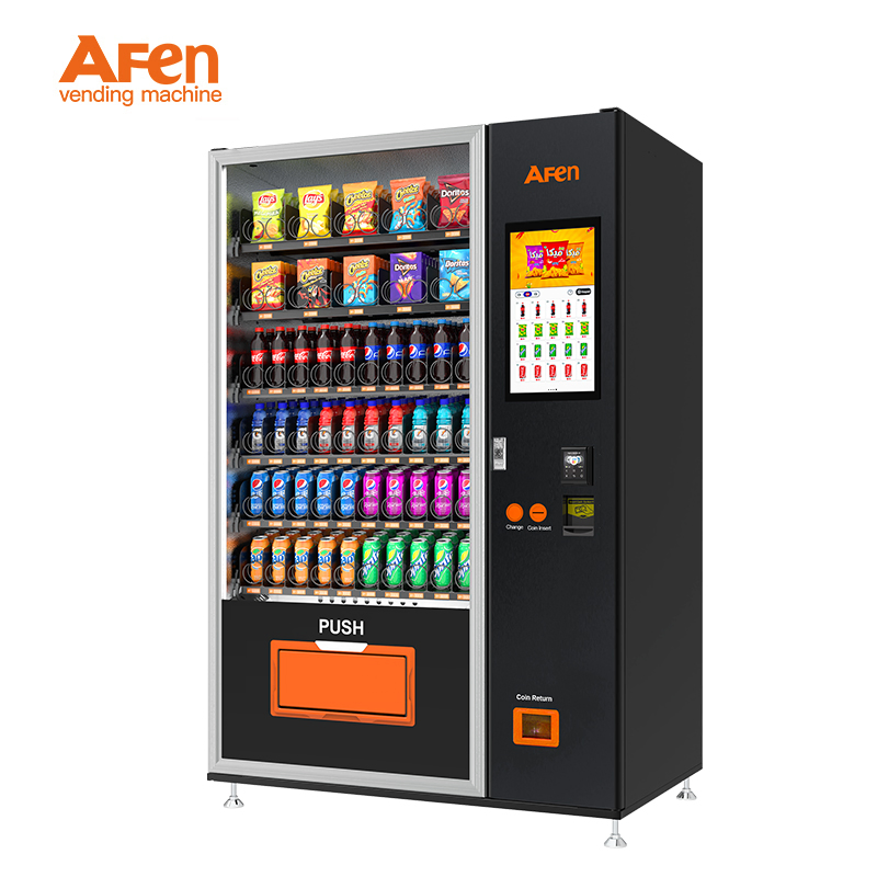 Afen Vending Machine 22 Inches Touch Screen Vending Snack Drink Machine