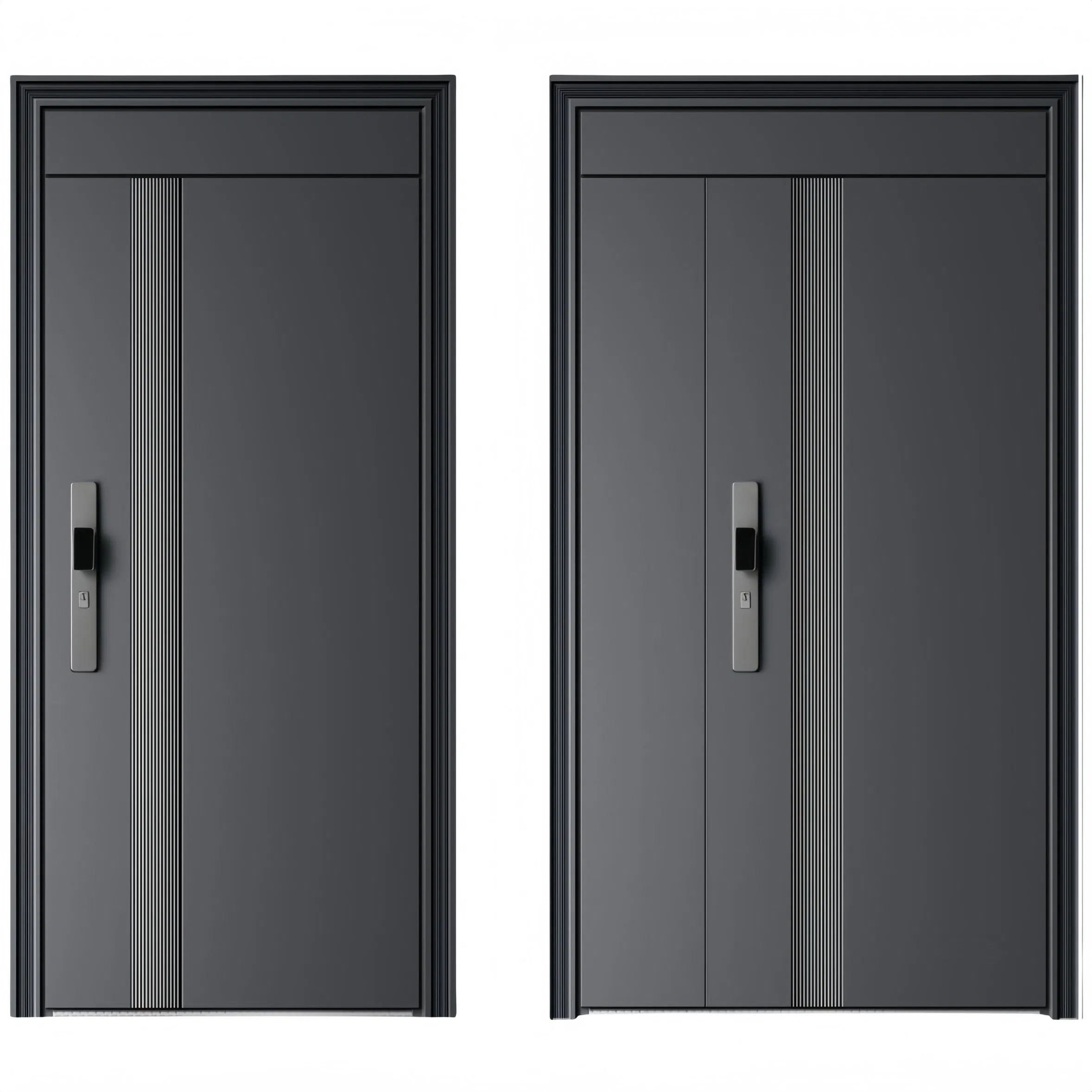 Стальная входная дверь Premium Grey для защиты и стиля