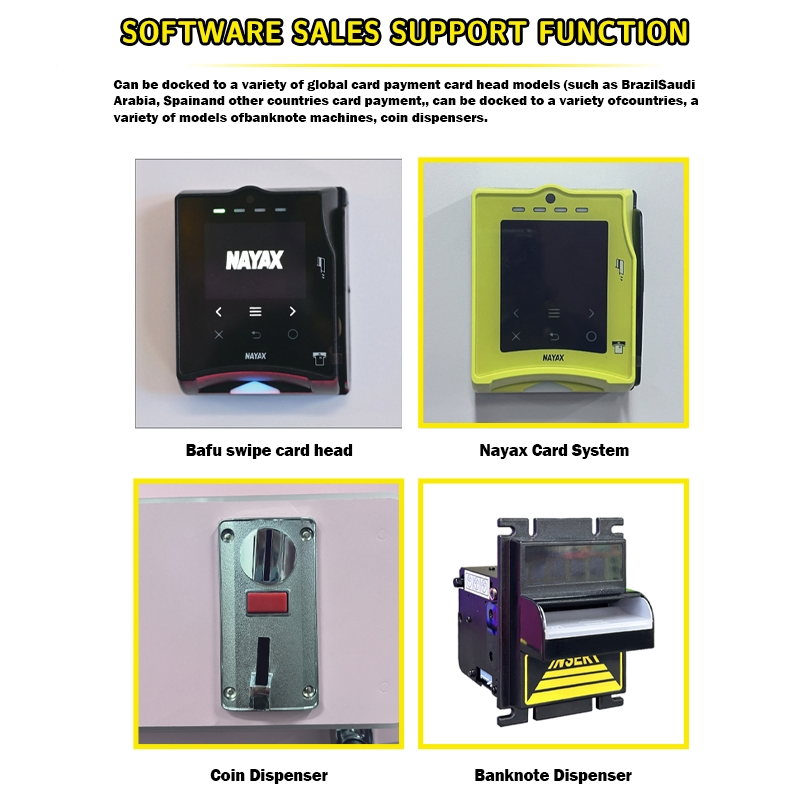 Factory Fully Automatic Hot Food Potato Chips French Fries Vending Machines