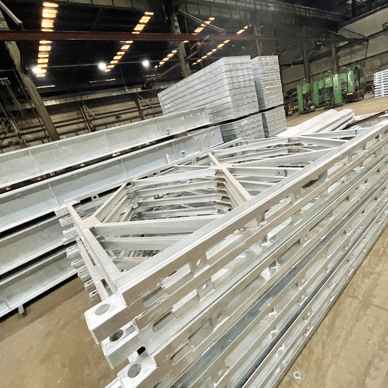 BS Standard Temporary Bailey Steel Structure Bridge Components Prefabricated Modern Design
