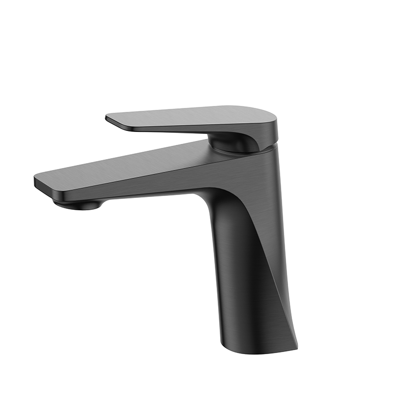 Modern Sink Water Single Handle Hot and Cold Water Tap Bathroom Basin Faucet