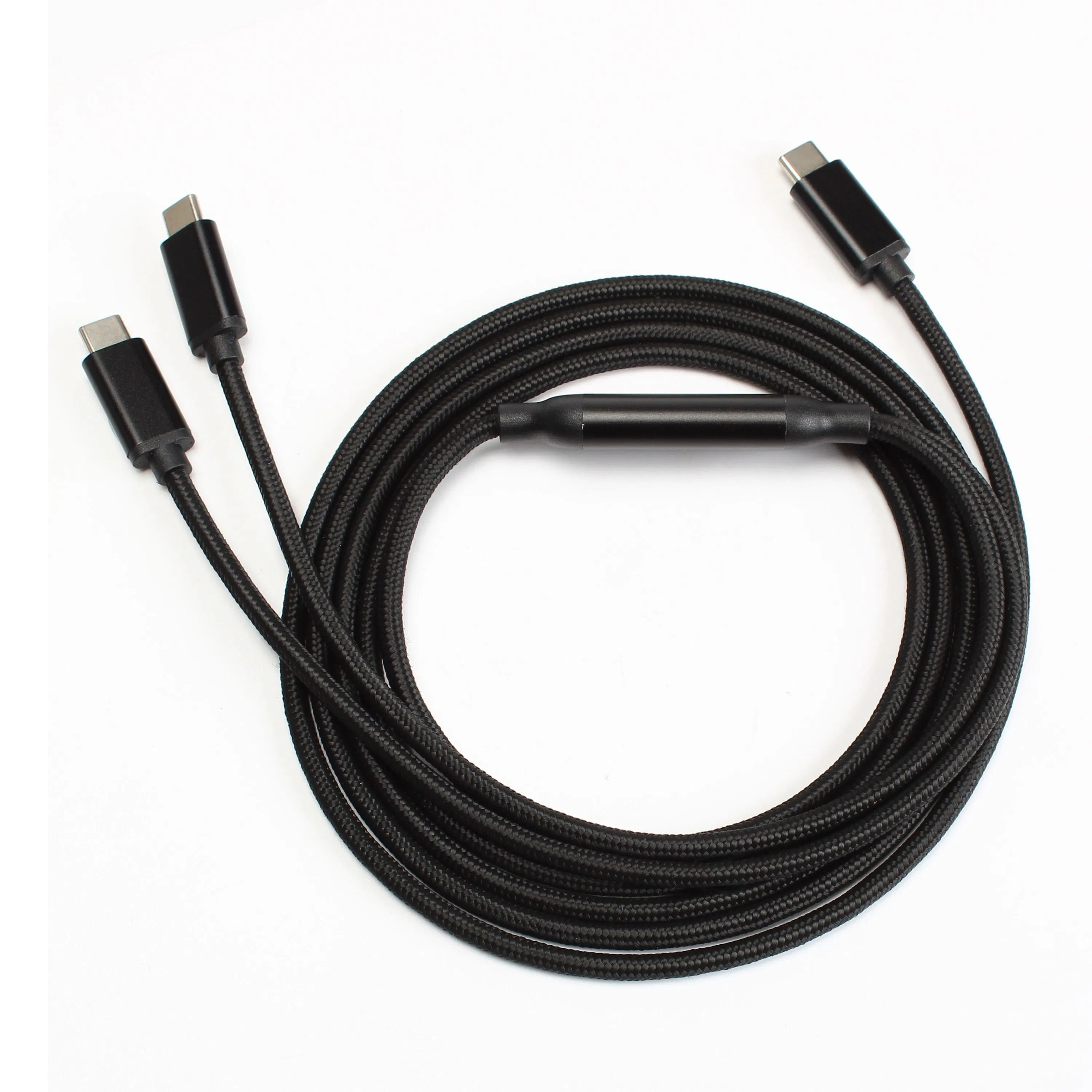 Braided USB C Multi Charging Y Cable 140W
