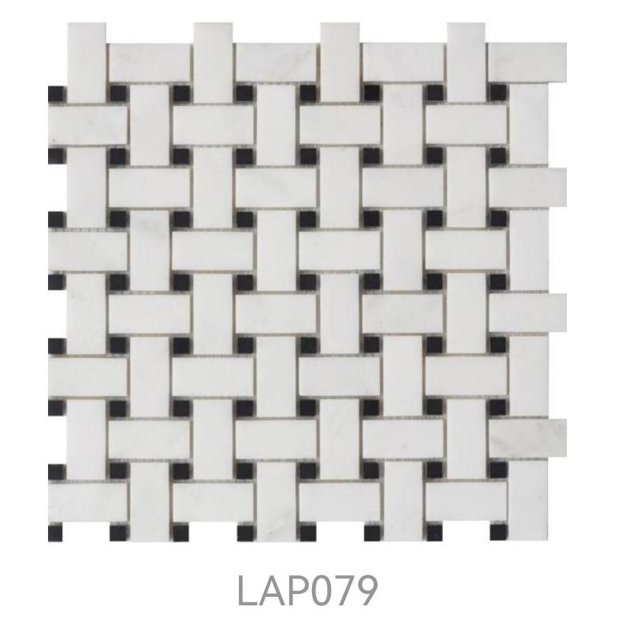 Натуральная мраморная мозаика для стен, 300x300 мм