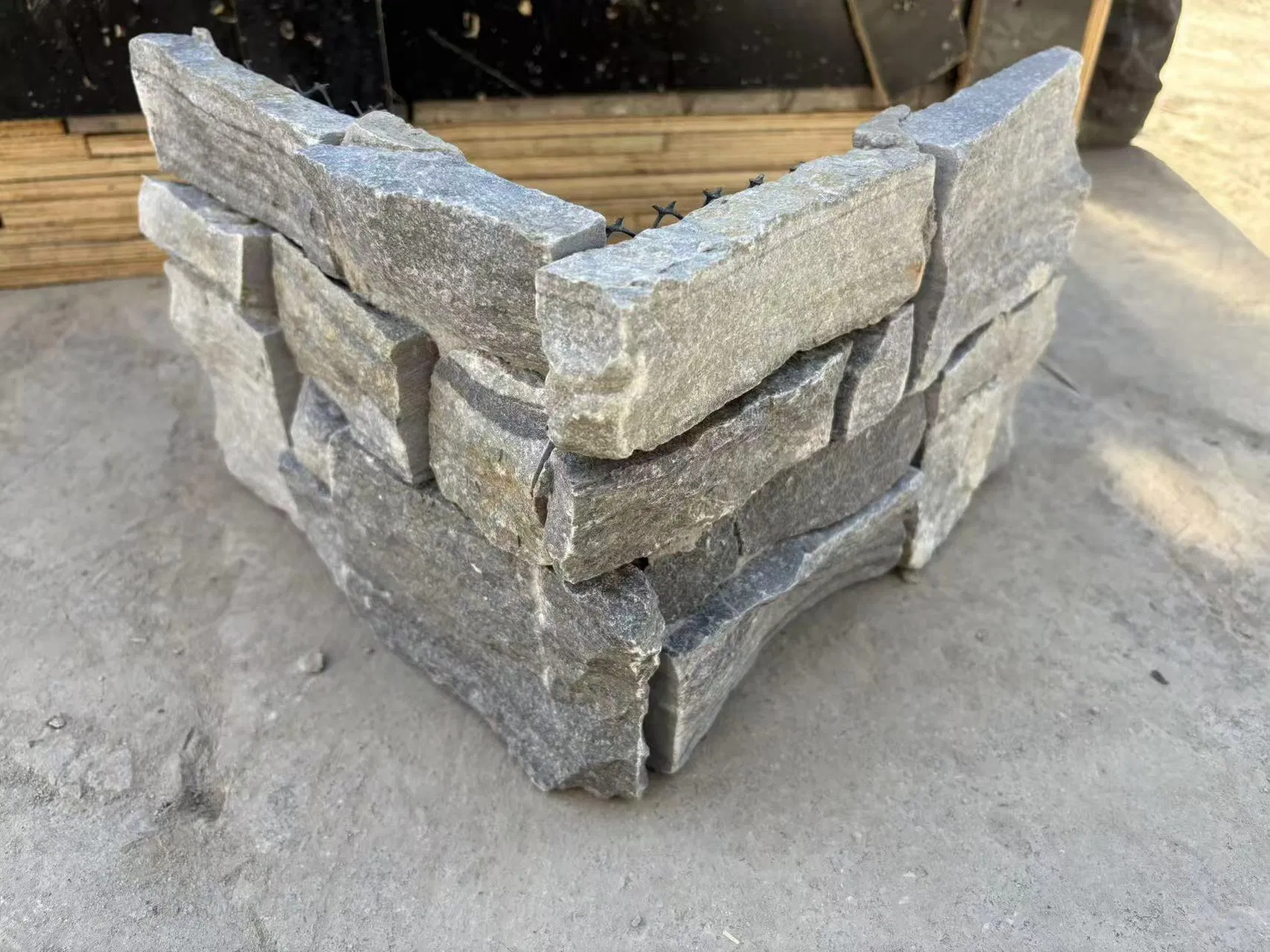 Nature Slate Culture Stone Corner Angle Tiles