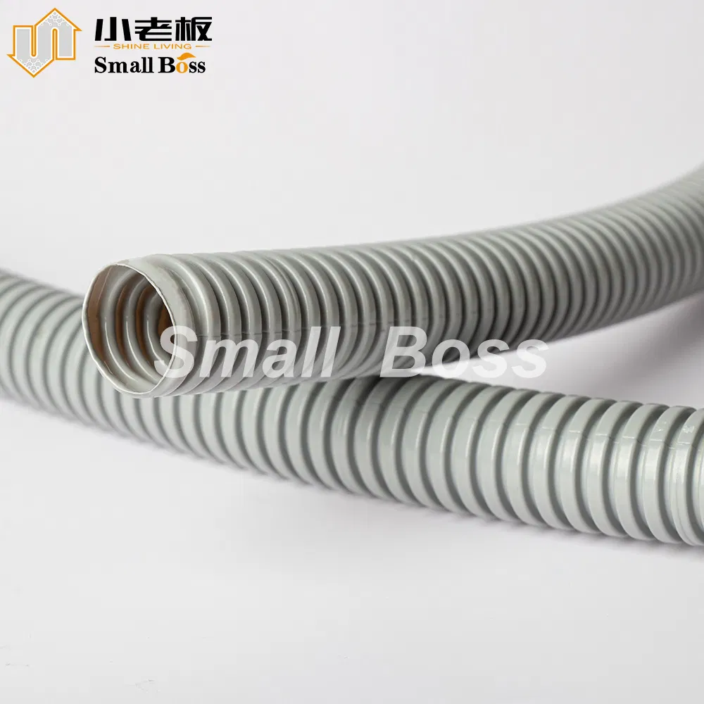 Manufacturer Wire Protection PVC Plastic Corrugated Electrical Flexible Conduit Pipe for Wiring