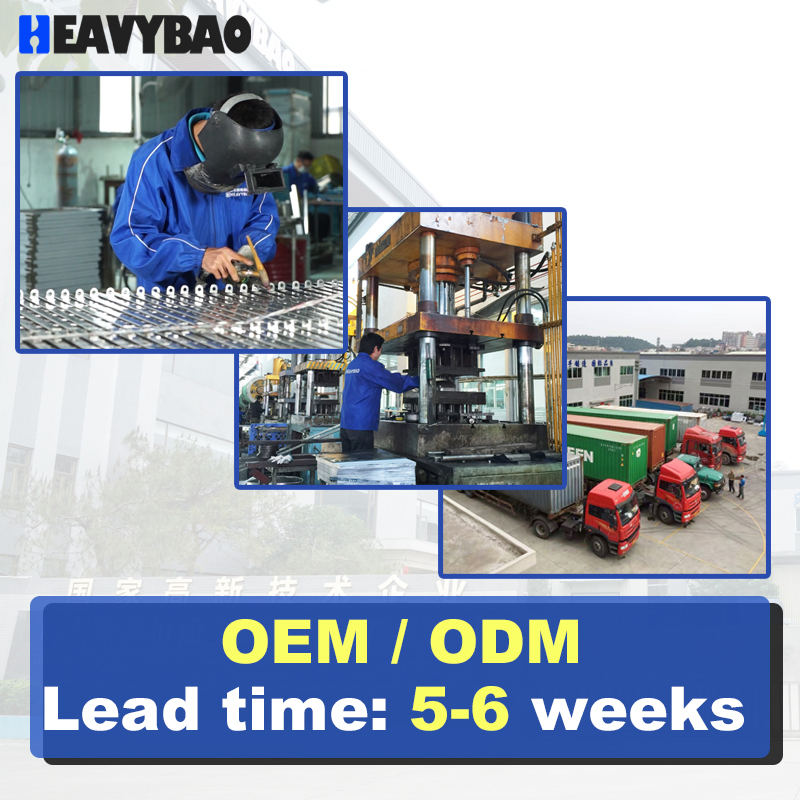 Heavybao Stainless Steel Restaurant Kitchenware Slotted Frying Spoon Ladle with Long Handle