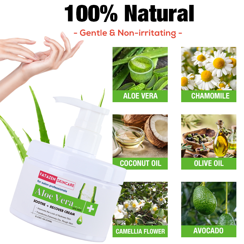Skin Cracking Rescue Lotion Easy to Solve Skin Injuries Aloe Body Cream