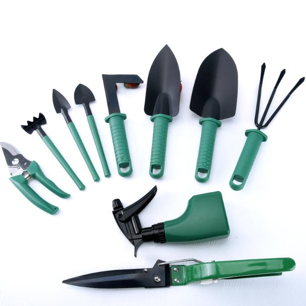 Titans Low Price 10PCS Garden Tool Set Vegetable Flower Gardening Hand Tools Kits