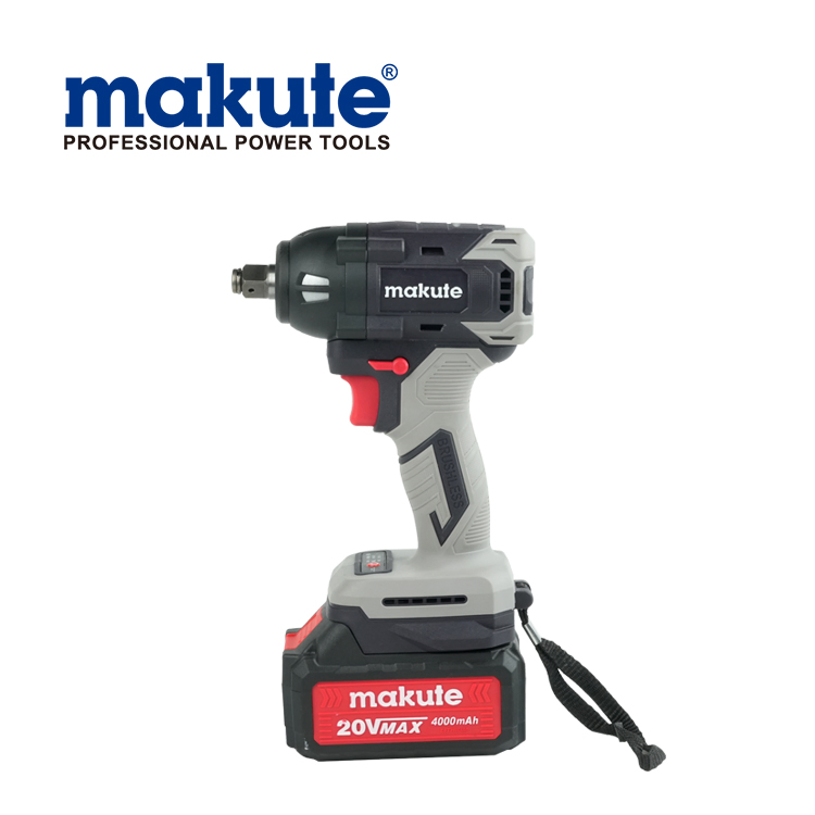 20V Cordless Impact Wrench 1/2 Inch Strong Motor Electric Wrench with Work Light