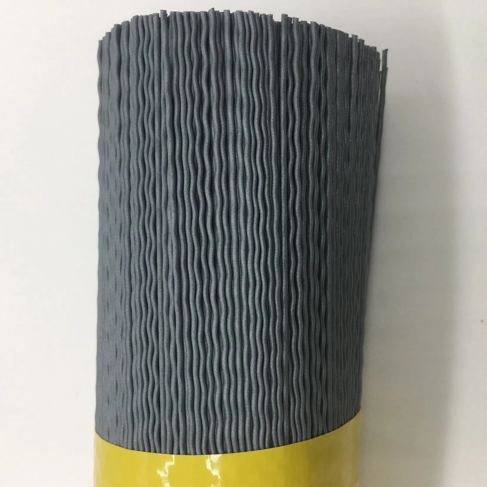 Textile Industry Sueding Roller PA612 Sic Silicon Carbide Grit 320# 0.75mm Wavy Crimped Abrasive Brush Filament
