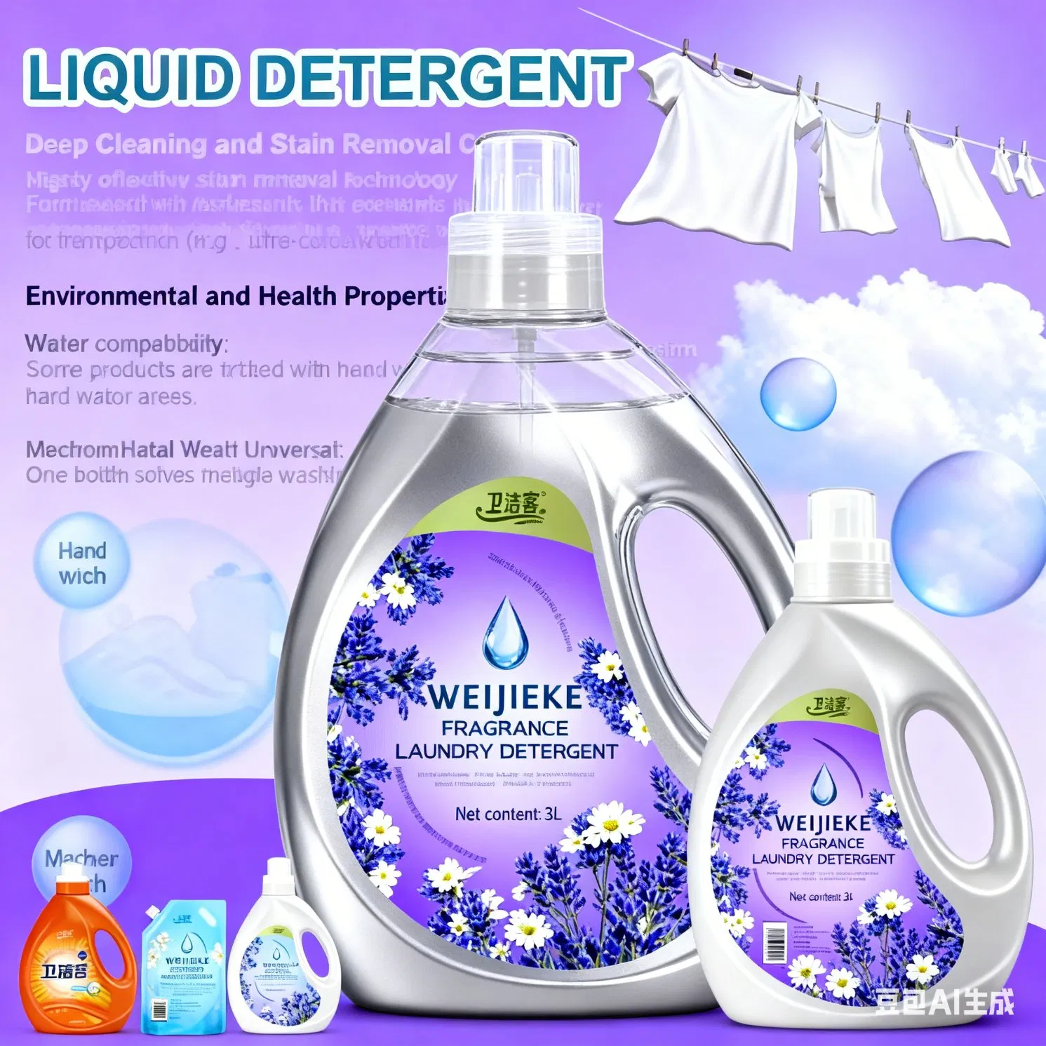 Non-Toxic Laundry Detergent: Safe and Green Cleaning for Distributors
